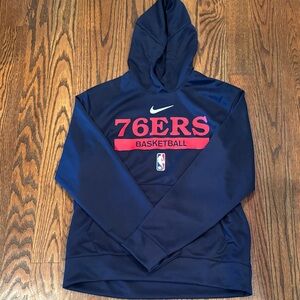 Philadelphia 76ers Basketball Hoodie. Men’s size medium. Dri fit. New with tags!